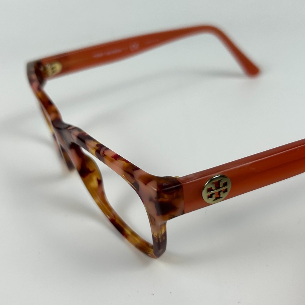 Tory Burch TY2098 1758 Women Eyeglasses Frame Orange Tortoise Shell 48-18-140 mm - Picture 6 of 10
